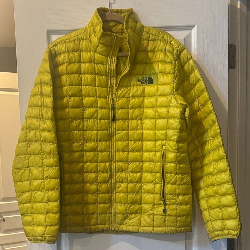 The North Face Lime Quilted Jacket